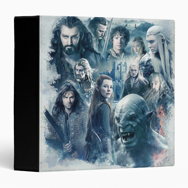 The Five Armies Character Graphic 3 Ring Binder (Front/Spine)