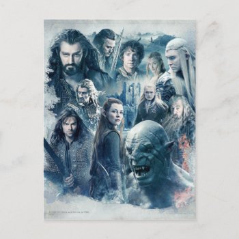 The Five Armies Character Graphic Postcard by thehobbit at Zazzle