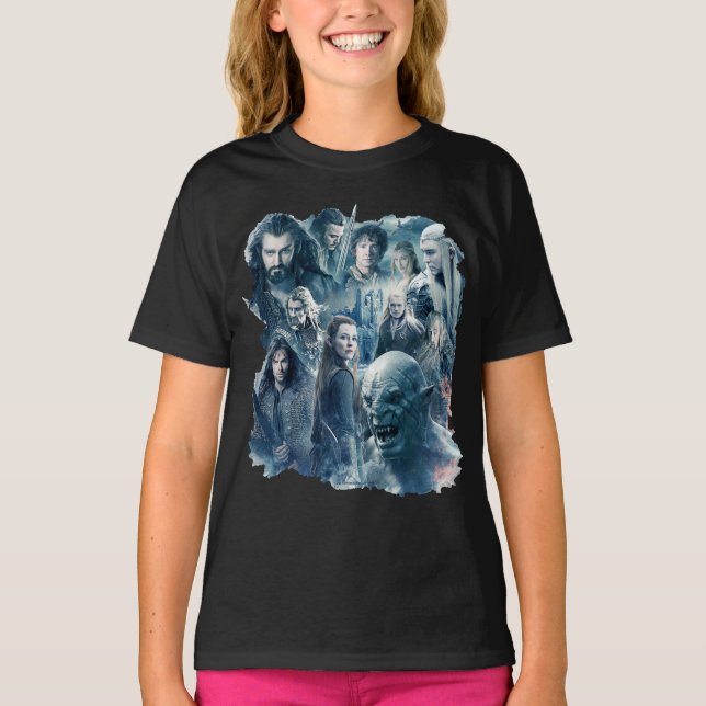 The Five Armies Character Graphic T-Shirt (Front)