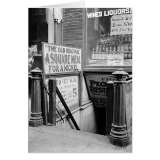 The Five Cent Restaurant, 1915