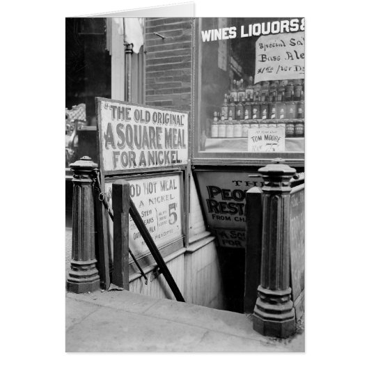 The Five Cent Restaurant, 1915 (Front)