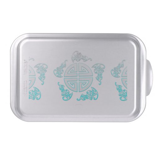 The Five great BlessingsHappinessHealthVirtueP Cake Pan