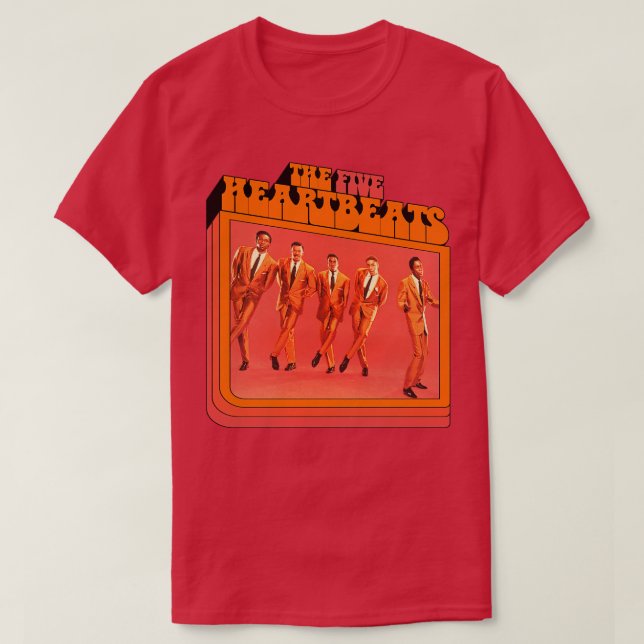 The Five Heartbeats T-Shirt (Design Front)