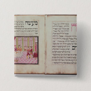 The five Rabbis of Bne Brak Pinback Button