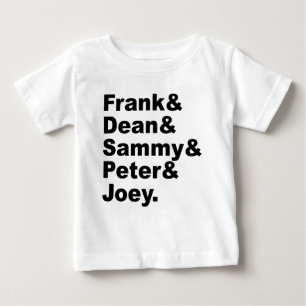 The Five Rats   Frank Dean Sammy Joey & Peter Baby T-Shirt