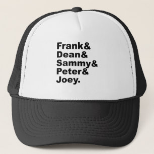 The Five Rats   Frank Dean Sammy Joey & Peter Trucker Hat