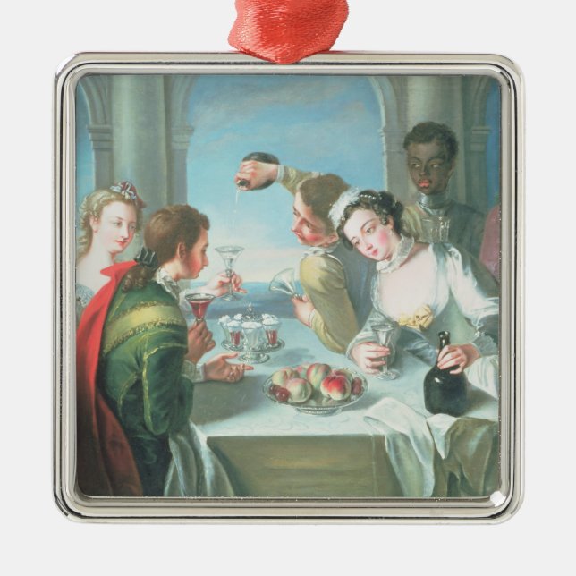 The Five Senses Metal Ornament (Front)