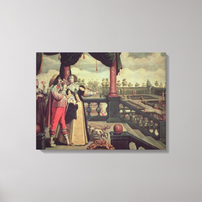 The Five Senses - Smell Canvas Print (Front)