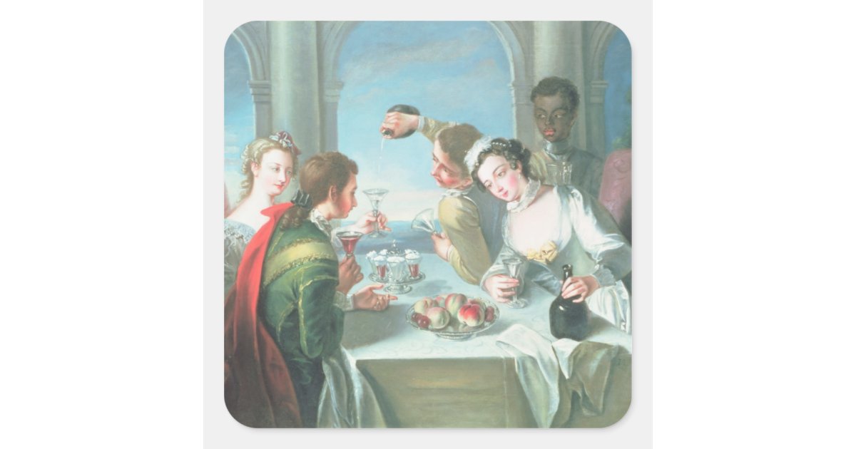 The Five Senses Square Sticker | Zazzle