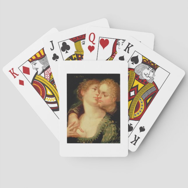 The Five Senses: Touch Poker Cards (Back)