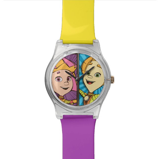 The Fixies | Fixie Comics - Simka and Toola Watch (Close Up)