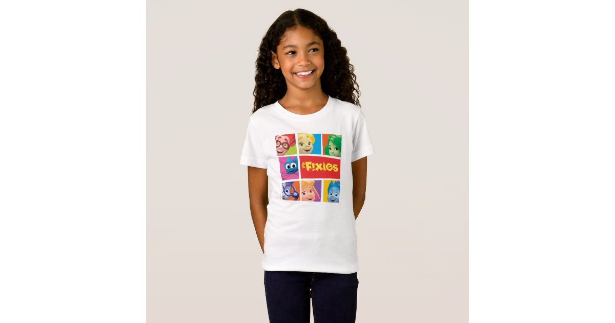 The Fixies | Fixie Kids & Buggy T-Shirt | Zazzle