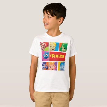 The Fixies | Fixie Kids & Buggy T-shirt by The_Fixies at Zazzle