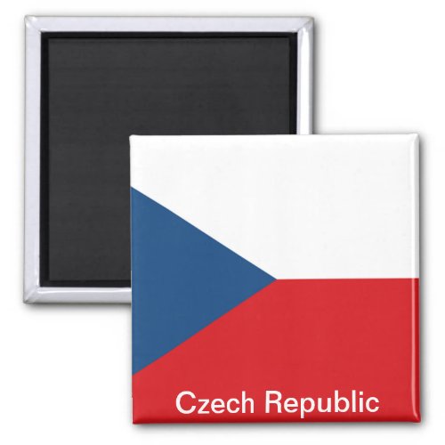 The Flag Czech Republic Magnet