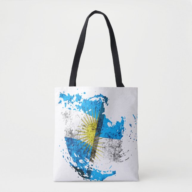the flag of Argentina Tote Bag (Front)