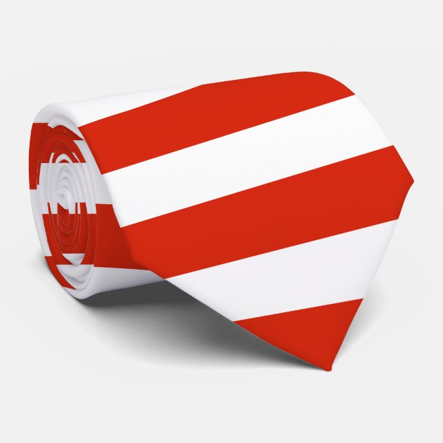 The flag of Austria Tie (Rolled)