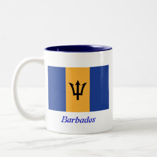 The Flag of Barbados Coffee Mug