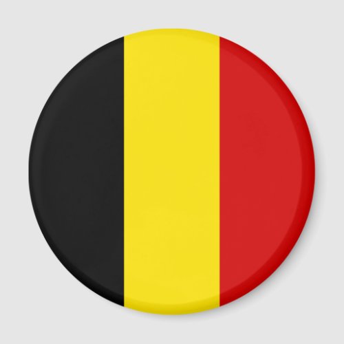 The Flag of Belgium Magnet