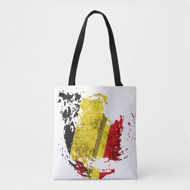 the flag of Belgium Tote Bag (Front)