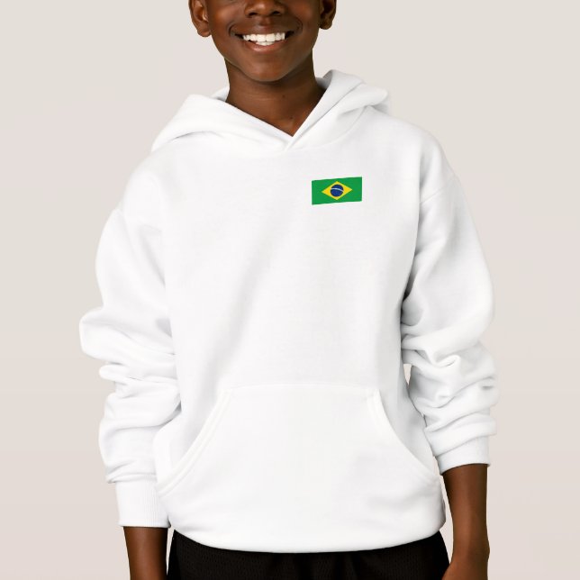 The Flag of Brazil Hoodie (Front)