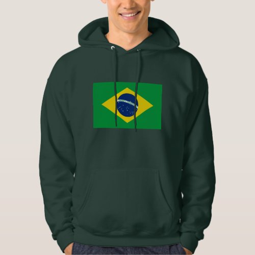 The Flag of Brazil Hoodie