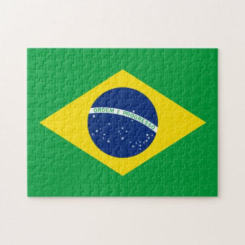 The Flag of Brazil Jigsaw Puzzle