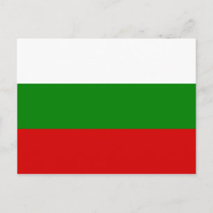 The Flag of Bulgaria Postcard
