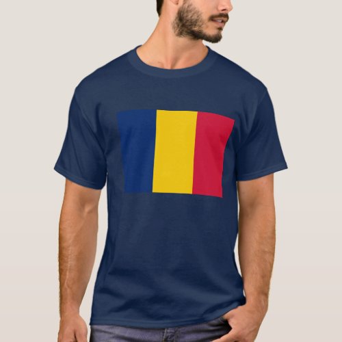 The Flag of Chad Mens T_Shirts T_Shirt