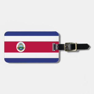 The Flag of Costa Rican Luggage Tag