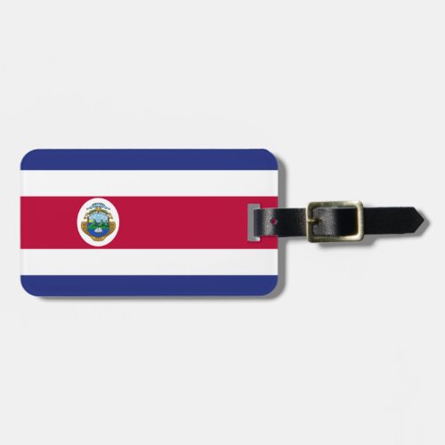The Flag of Costa Rican Luggage Tag