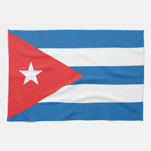 The Flag of Cuba Towel