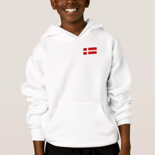 The Flag of Denmark Hoodie