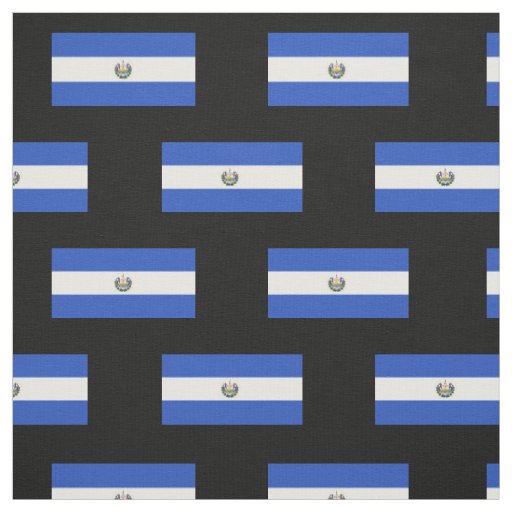 The Flag of El Salvador Fabric