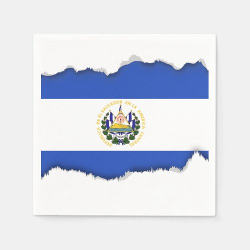 The Flag of El Salvador Napkins