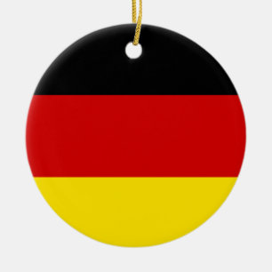 The Flag of Germany Ceramic Ornament
