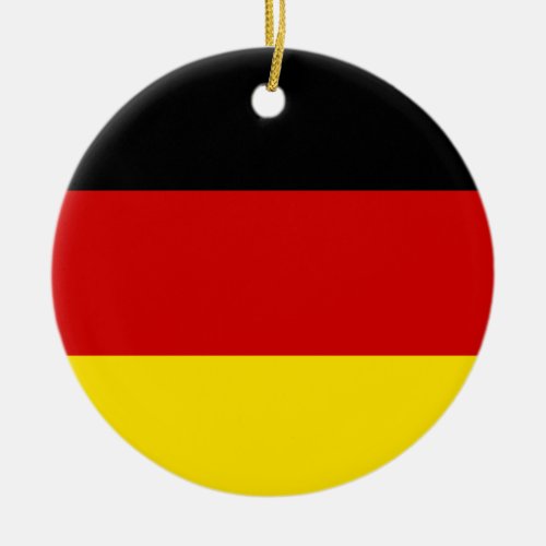 The Flag of Germany Ceramic Ornament