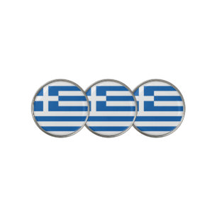 The flag of Greece Golf Ball Marker