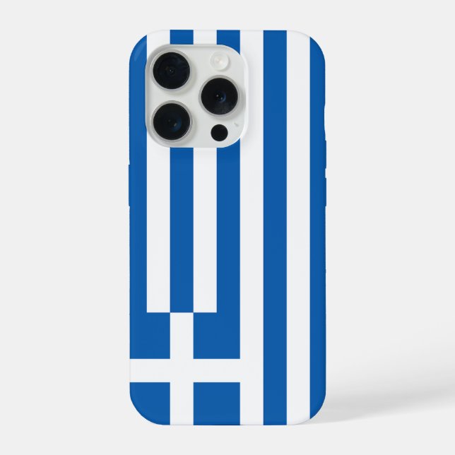 The flag of Greece  iPhone Case (Back)