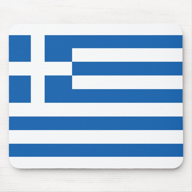 The flag of Greece  Mouse Pad (Front)