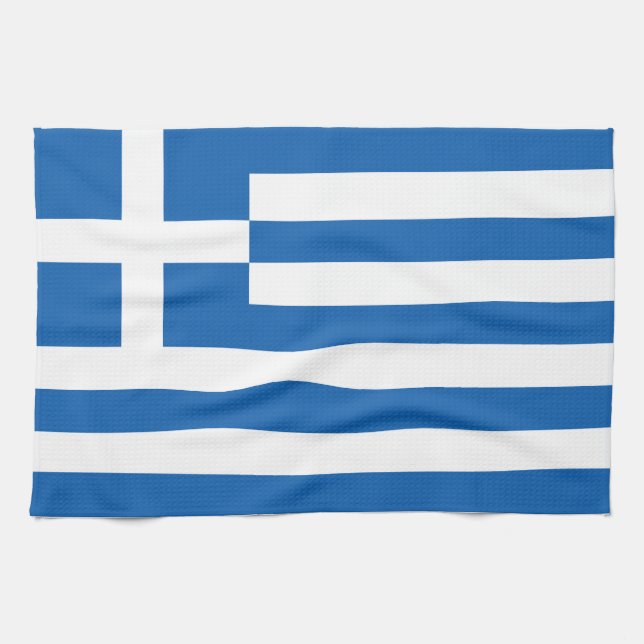 The Flag of Greece Towel (Horizontal)