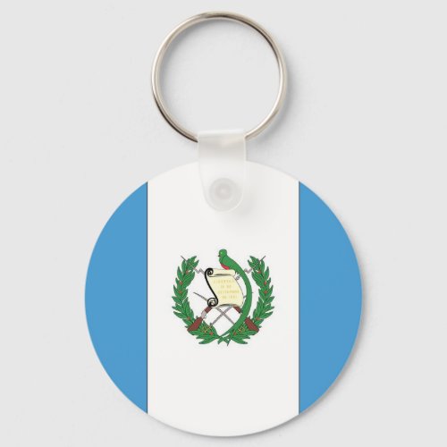 The Flag of Guatemala Keychain