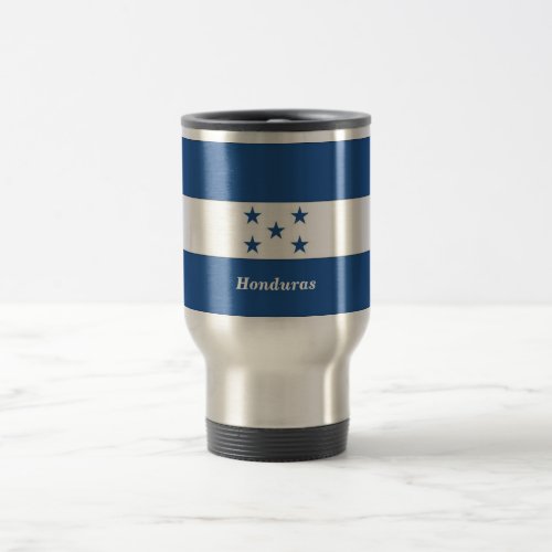 The Flag of Honduras Travel Mug