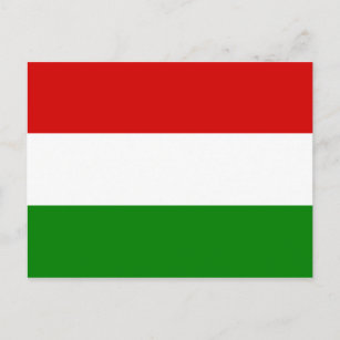 The Flag of Hungary Postcard