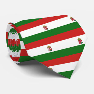 The flag of Hungary Tie