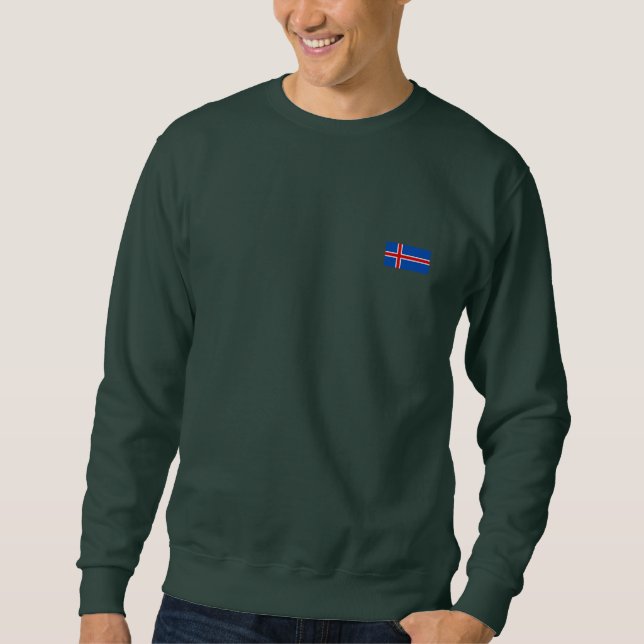 The Flag of Iceland Sweatshirt (Front)
