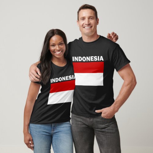 The Flag of Indonesia T_Shirt