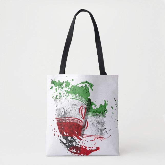 the flag of Iran Tote Bag (Front)
