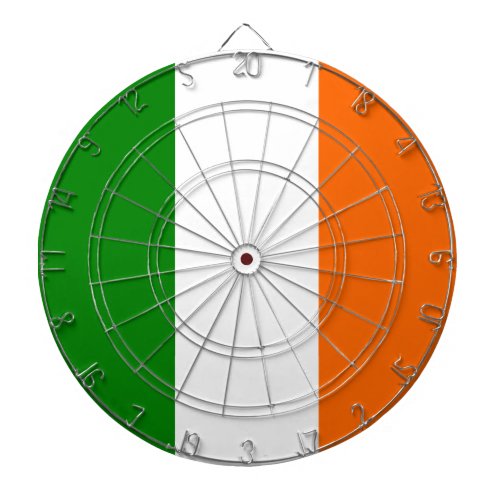 The Flag of Ireland Dart Board