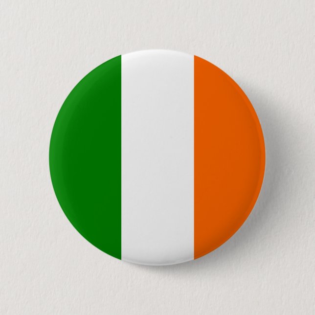 The Flag of Ireland Pinback Button (Front)