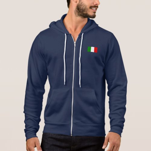 The Flag of Italy Hoodie